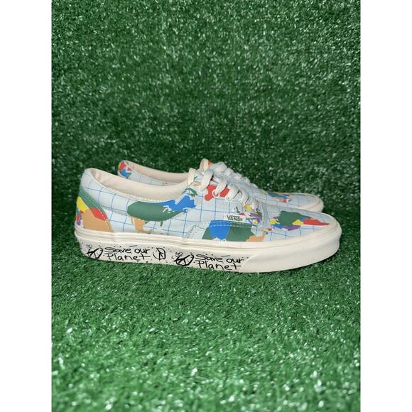 Vans Save Our Planet Exclusive Authentic Shoe Sneaker Men's Sz 6.5 Women’s Sz 8 - Picture 1 of 9